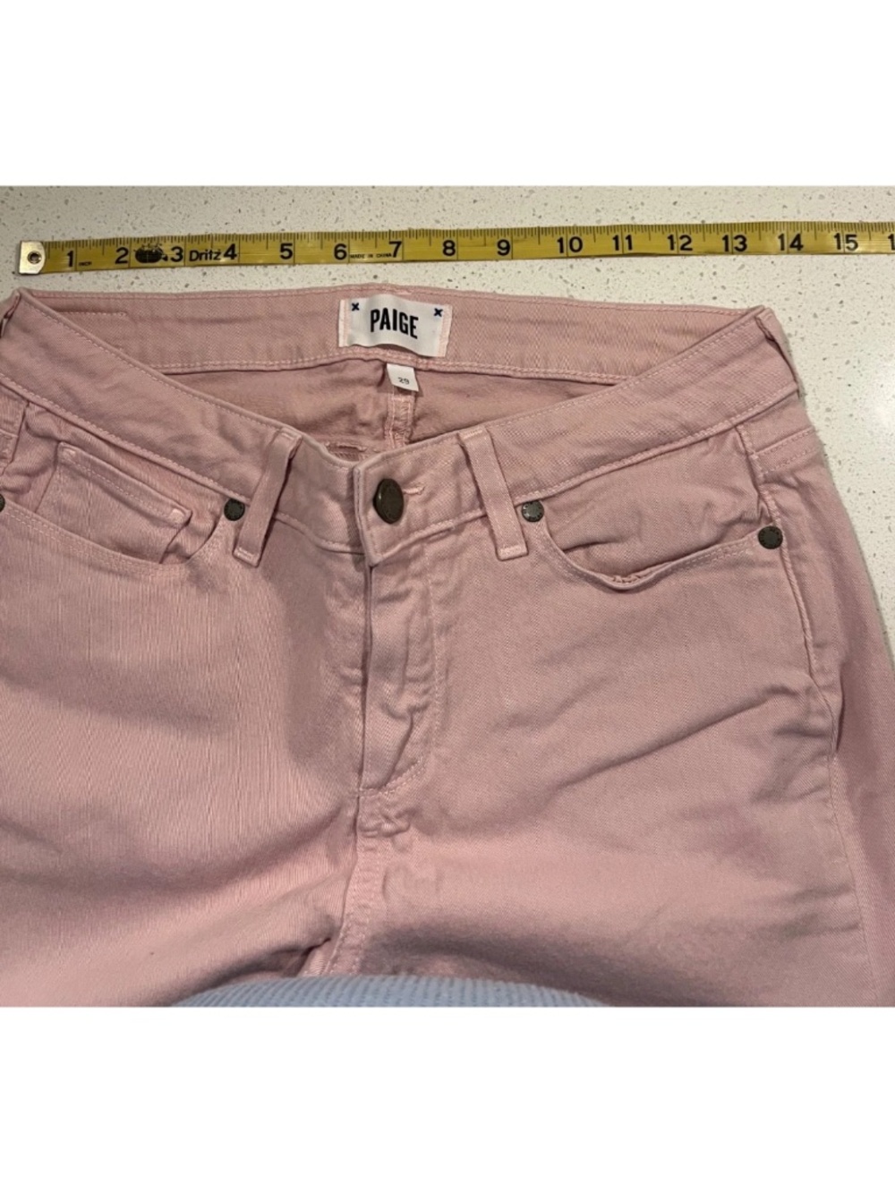 PAIGE Women's Verdugo Ankle Skinny Jeans Color Spanish Rose--Size 29 - Picture 13 of 16